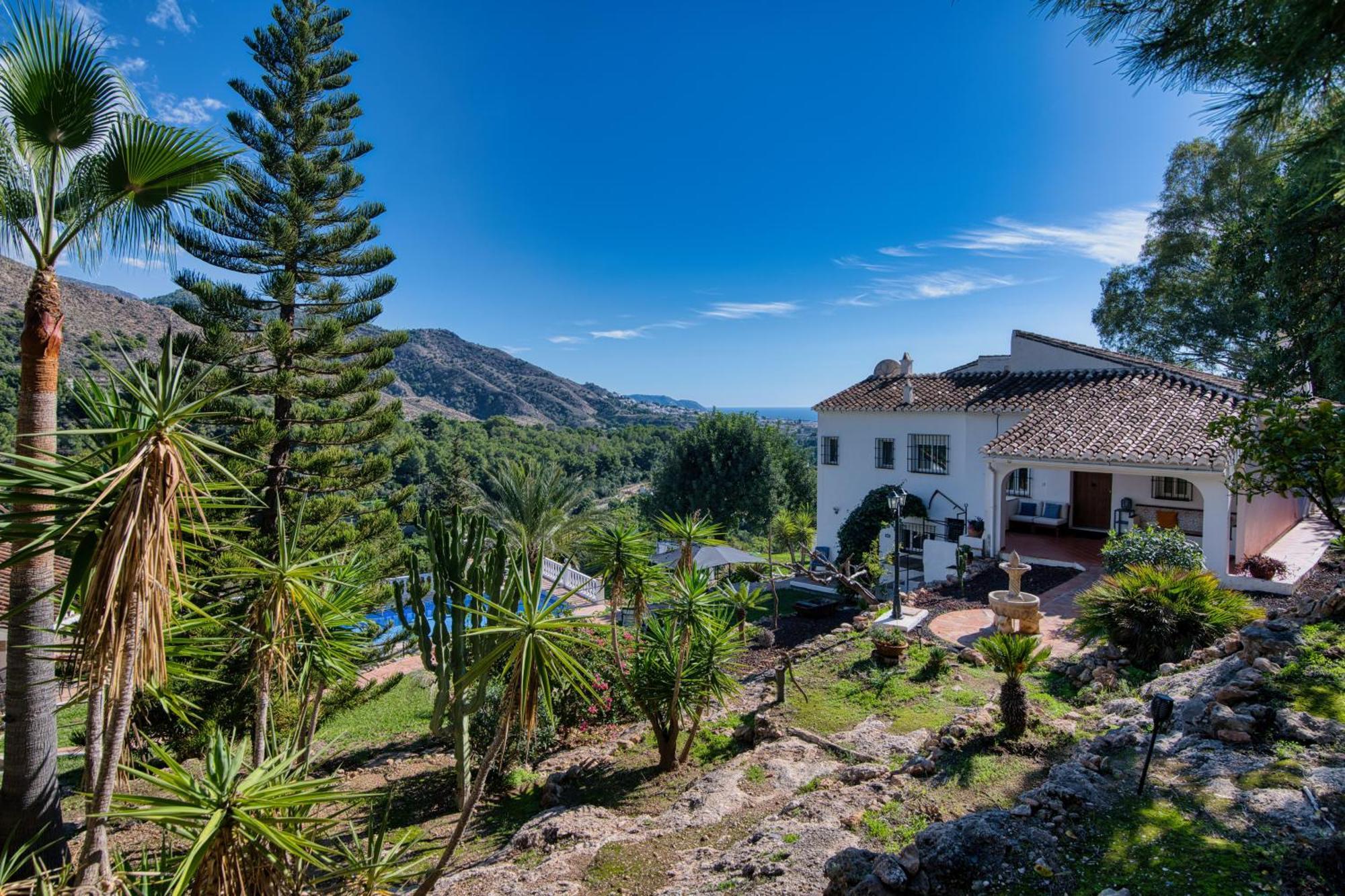 Villa Morera Bed & Breakfast Frigiliana Exterior foto